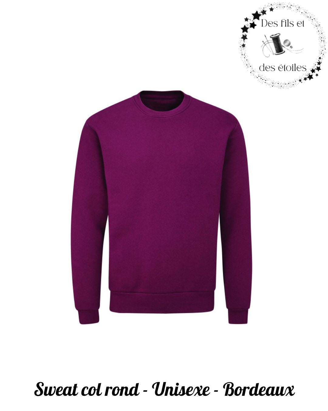 Sweat Memories col rond MAMAN - Je t'aime - broderie manche prénom simple