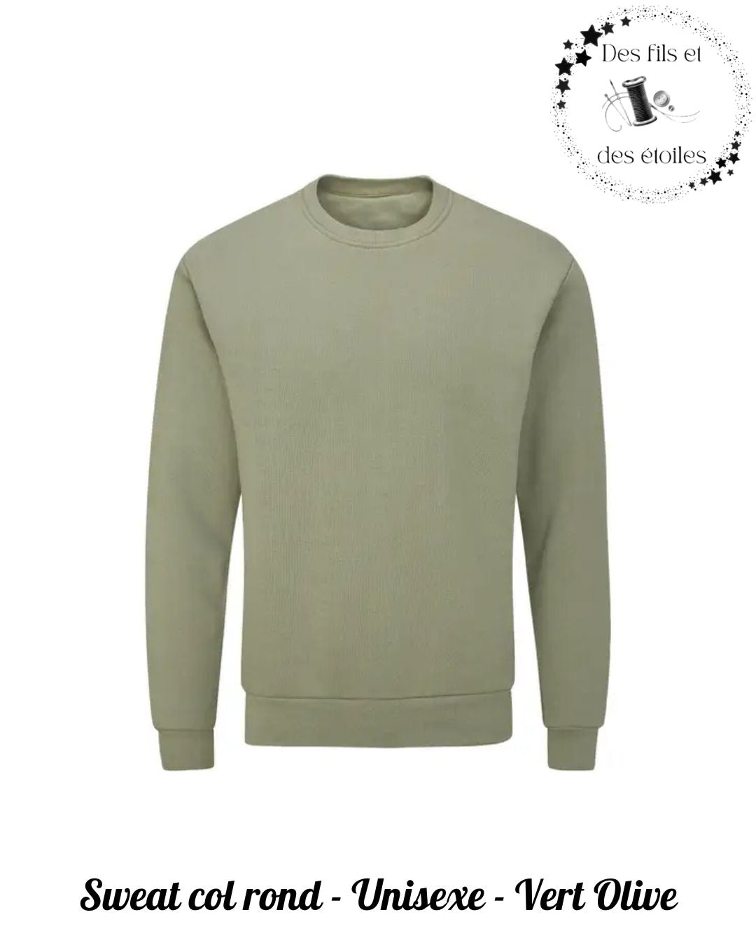 Sweat Memories col rond MAMAN - Je t'aime - broderie manche prénom simple