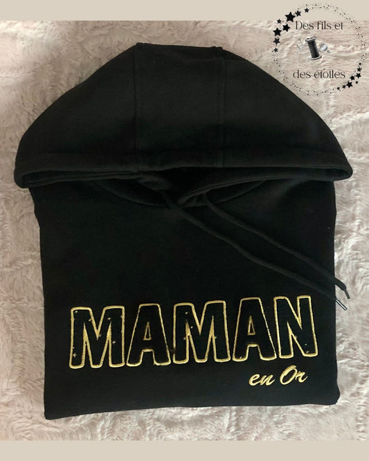 Sweat Memories MAMAN en Or - Edition spéciale
